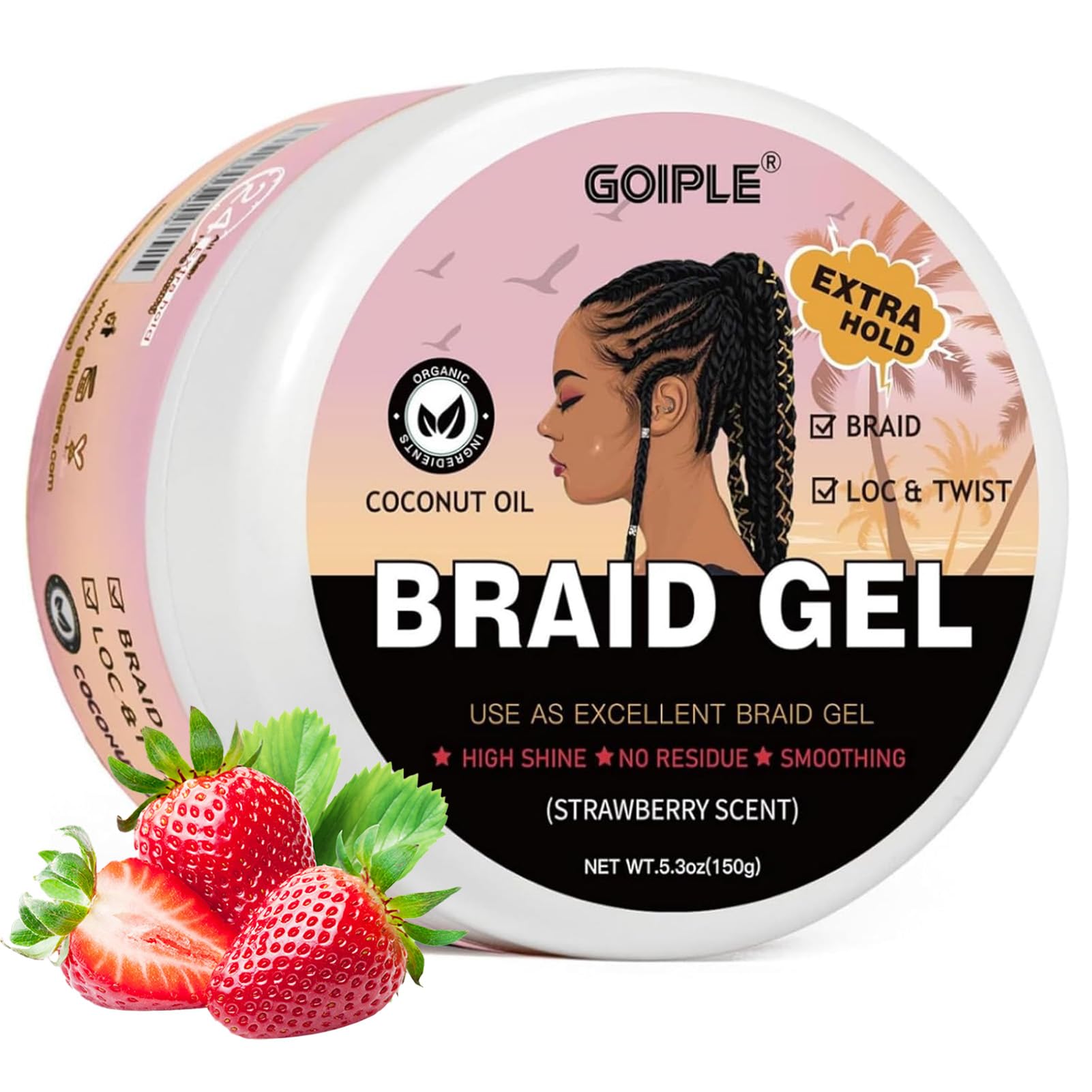 Coconut Wax Flake - GOIPLE – Gel tressé au parfum