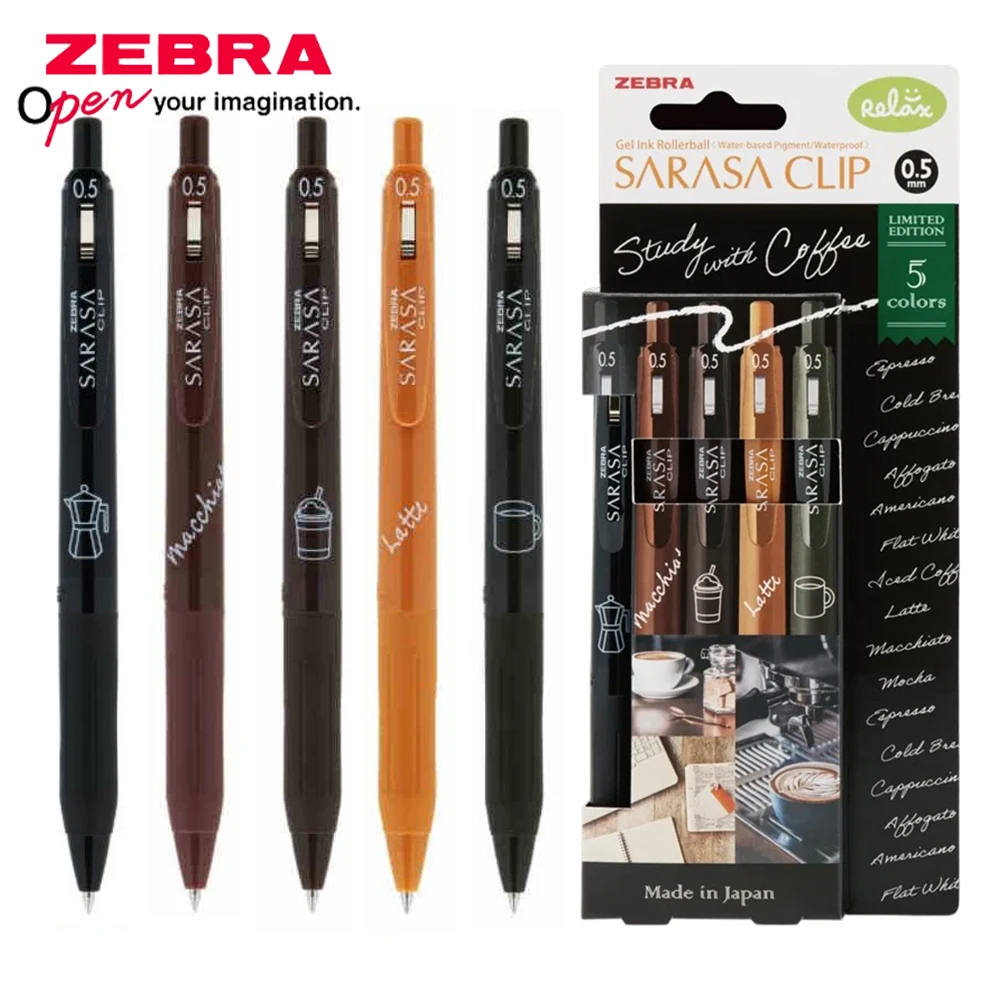 Zebra Pen Mildliner - Ensemble de stylos gel BRA transformés