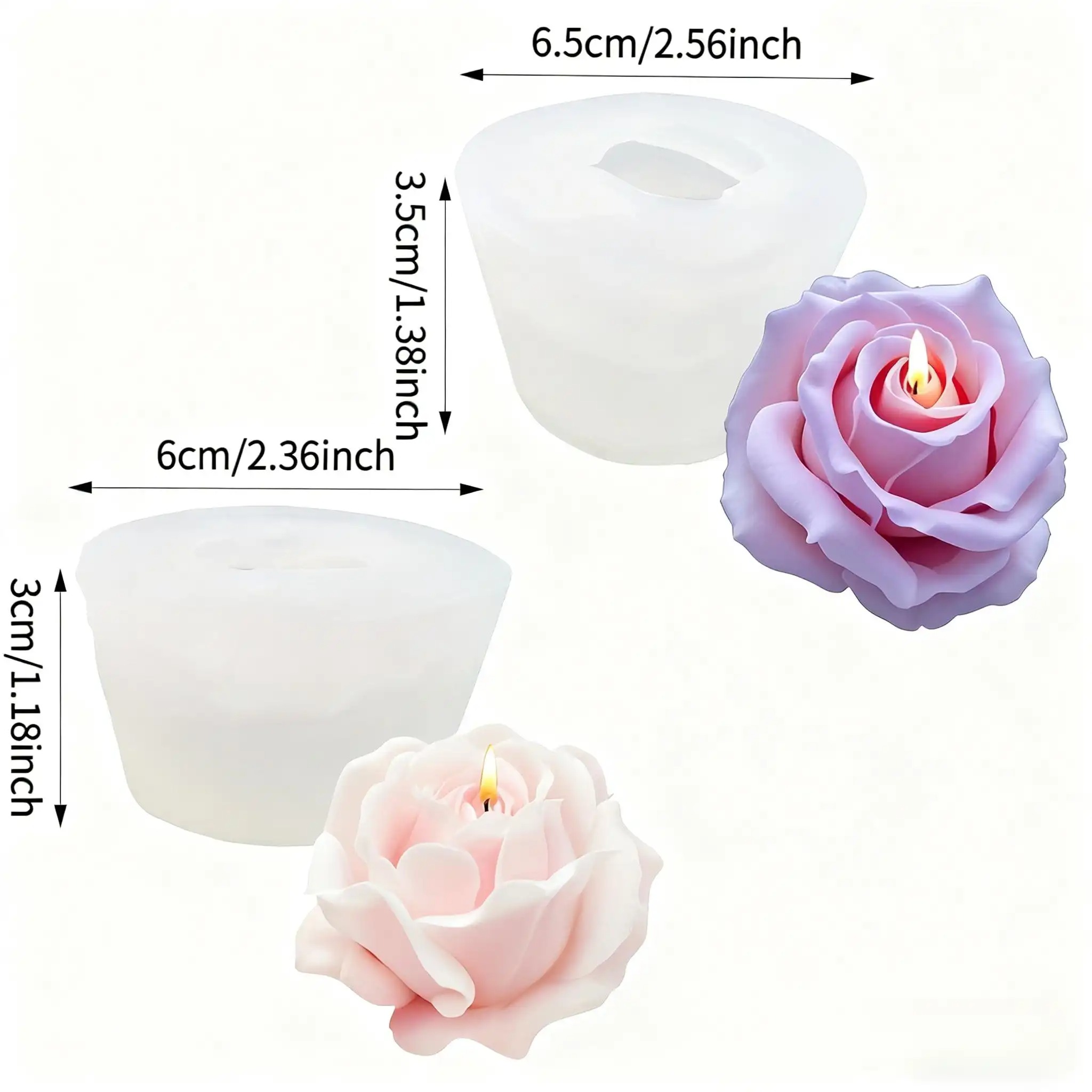 Moules à bougies romantiques e - Candle Making Easy avis et prix