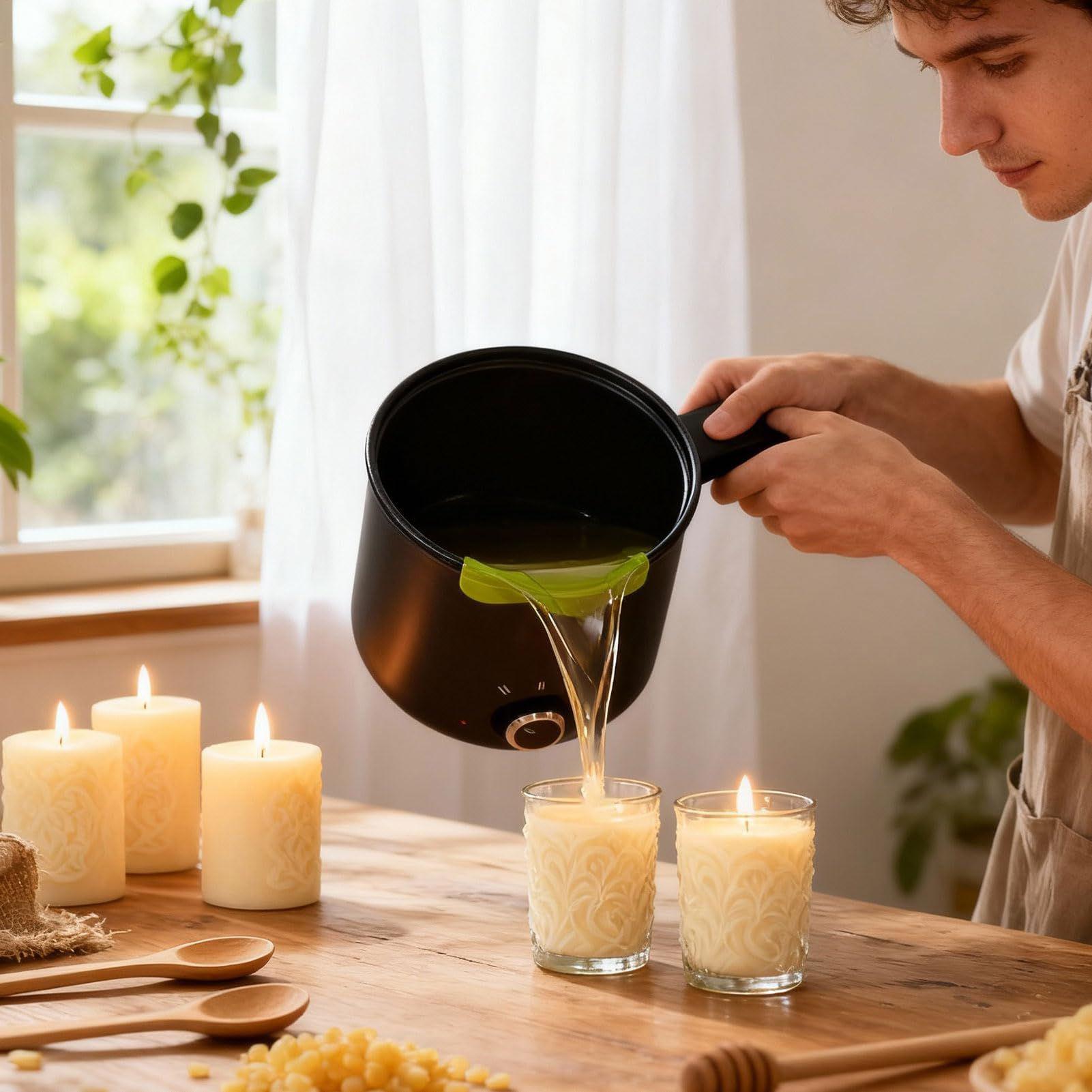 Pot à cire électrique antiadhé - Candle Making Thermometer avis et prix