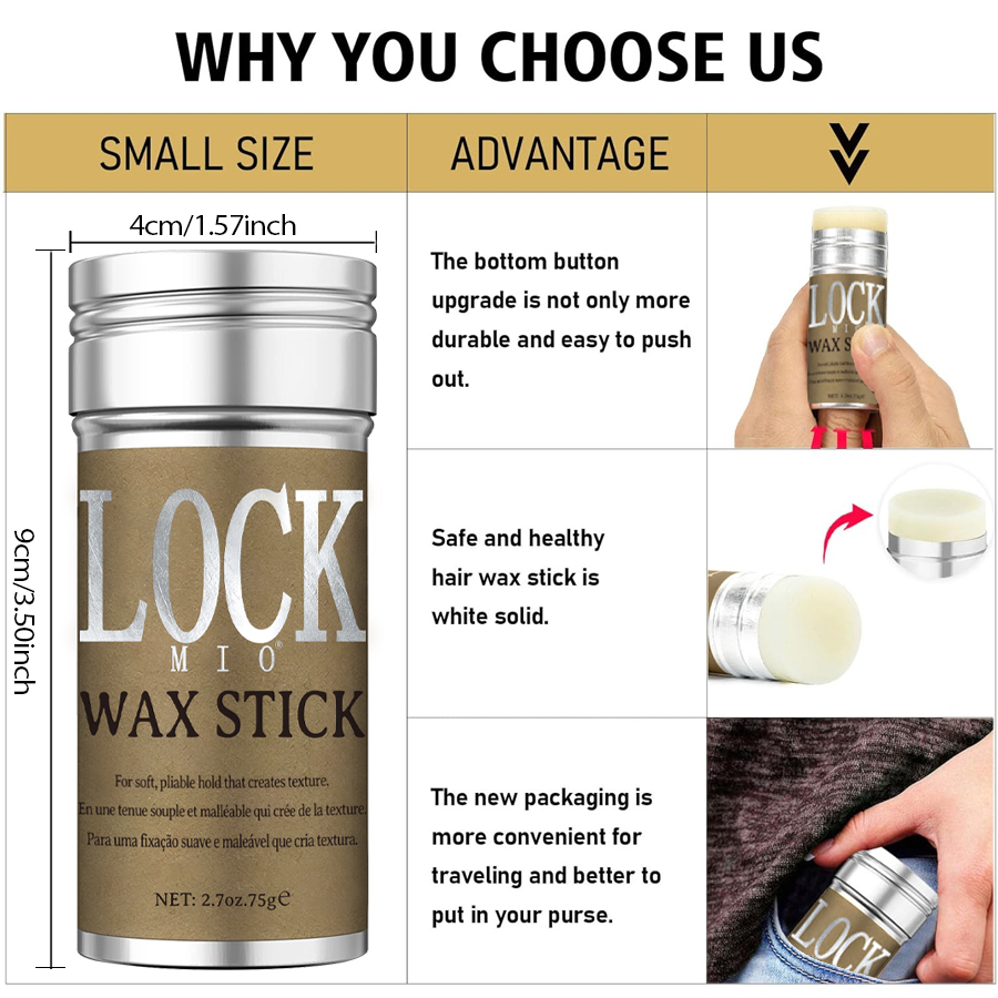 LOCKMIO bâton de cire huile de - Coconut Wax Flake avis et prix