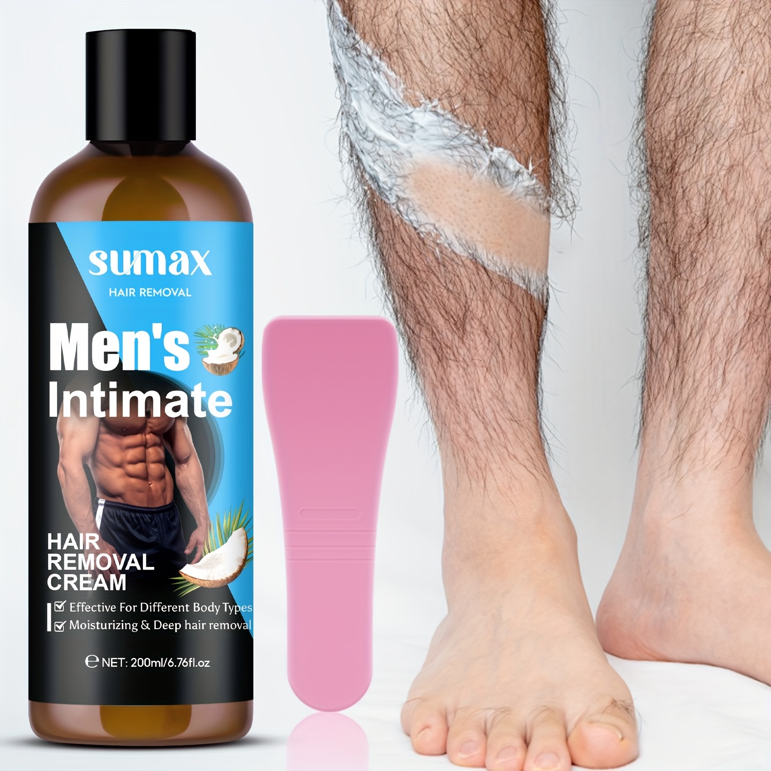 Crème dépilatoire pour hommes  - Coconut Wax Flake avis et prix