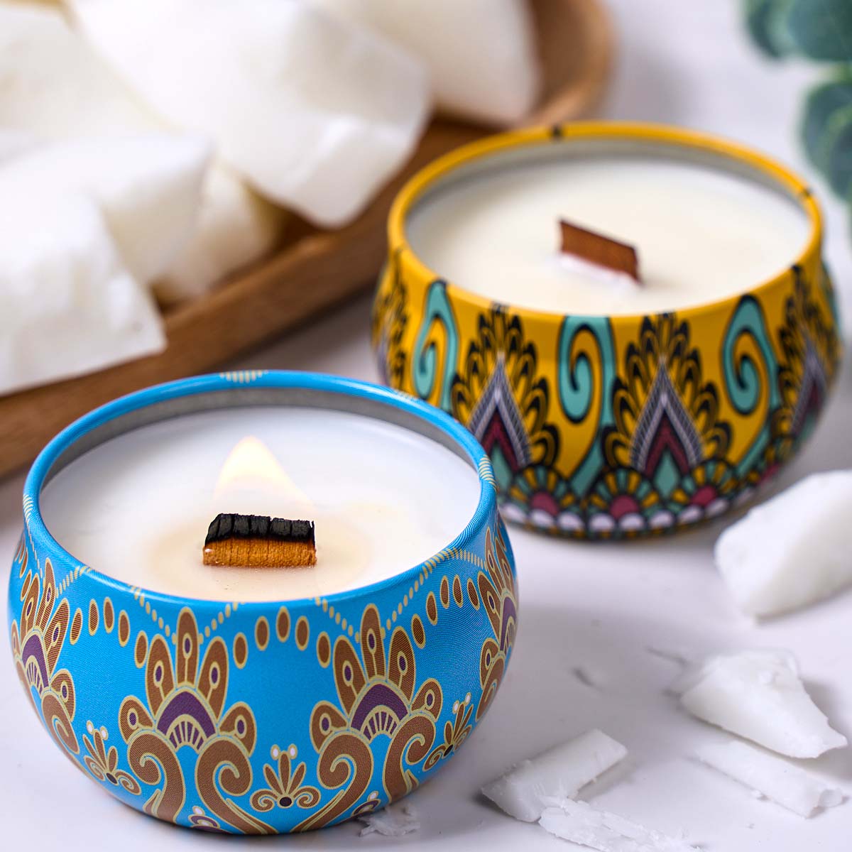 Cire de coco naturelle 1LB, ma - Coconut Wax Flake avis et prix